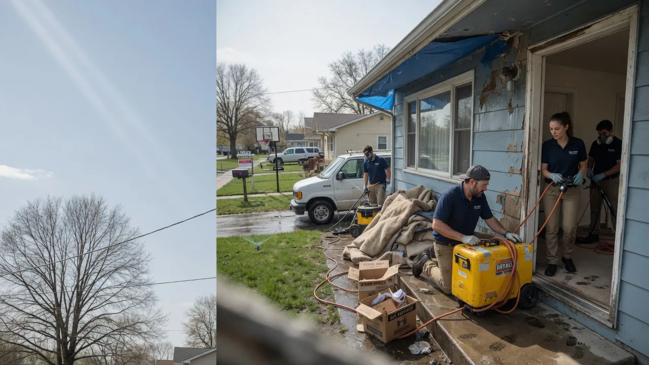 Basement Flood Cleanup in Solsberry, IN near me